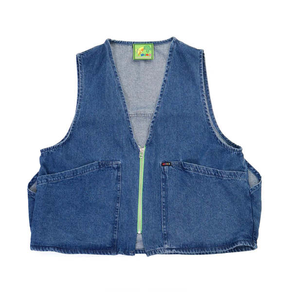 Meals Work Vest - Licorice Black/Blue Cheese Meals Work Vest - Licorice Black/Blue Cheese