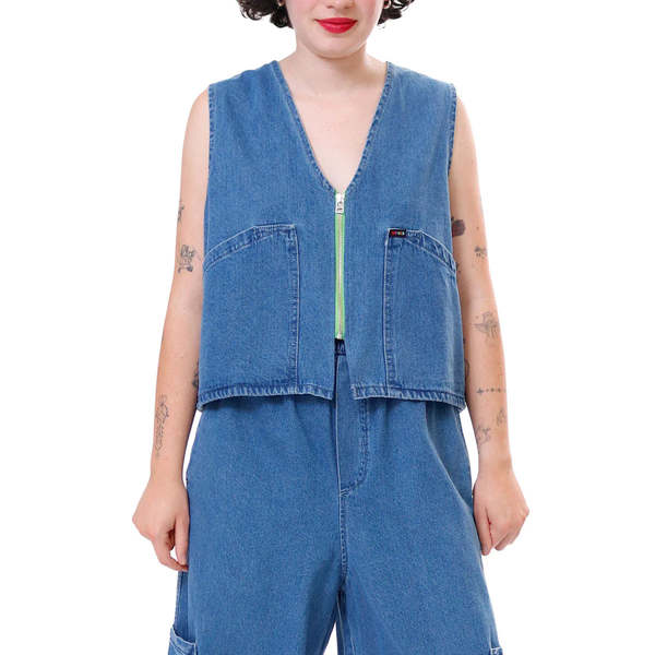 Meals Work Vest - Licorice Black/Blue Cheese Meals Work Vest - Licorice Black/Blue Cheese