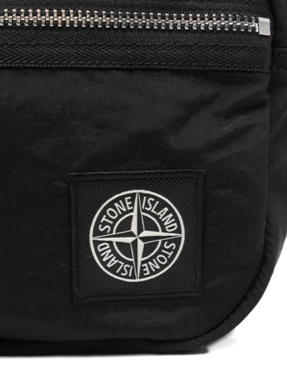 Stone Island Messenger Bag - Black - Image 4 of 5