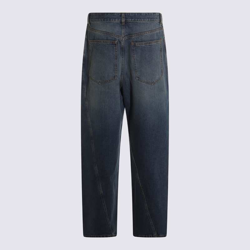 デニム・ジーパン ALAIA JEANS BLEU MINERAL Alaia Cotton Jeans - Bleu Mineral | Garmentory