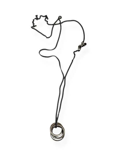 Werkstatt Munchen Curb Chain Snap Link Necklace - Silver