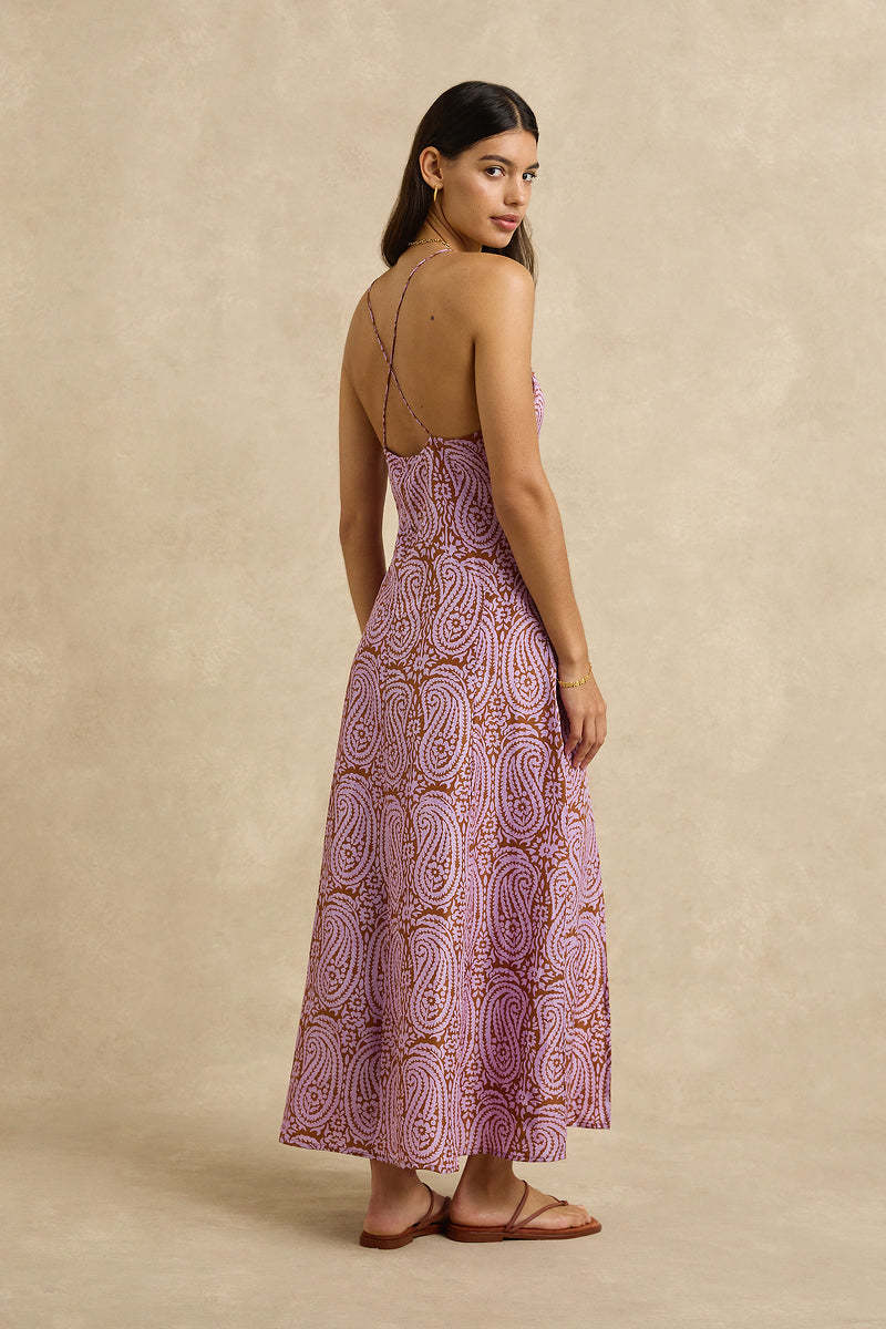 HANNAH Veda Paisley Dress