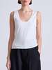 Apiece Apart Uri Low-Cut Tank - Thumbnail 2