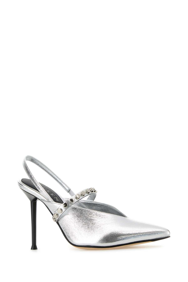 Alexander McQueen Revel Pumps - Silver