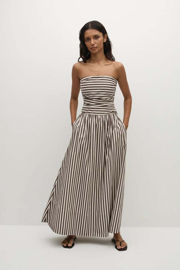 chinese dress ladies Hedy Maxi Dress Forest