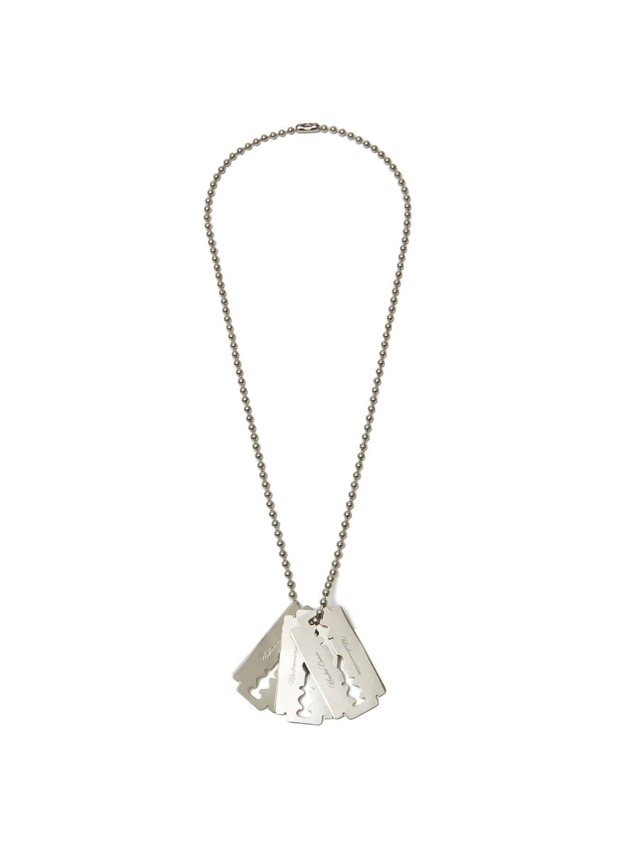 UNDERCOVER 05AW ARTS期 カットソーブレスレット Undercover Razor Blade Necklace | Garmentory