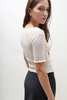  Baserange Pama 3/4 Top - Off White - Thumbnail 1