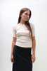  Baserange Pama 3/4 Top - Off White - Thumbnail 2