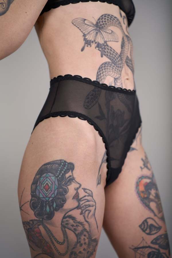 Loop Italian Mesh French Cut Brief
