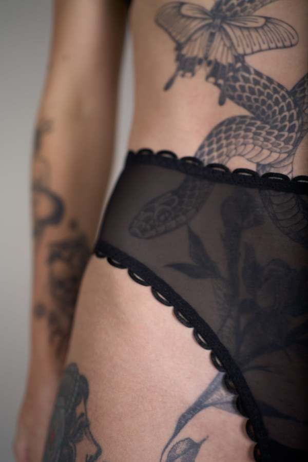 Loop Italian Mesh French Cut Brief