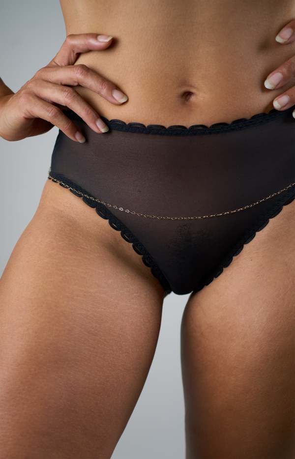 Loop Italian Mesh French Cut Brief