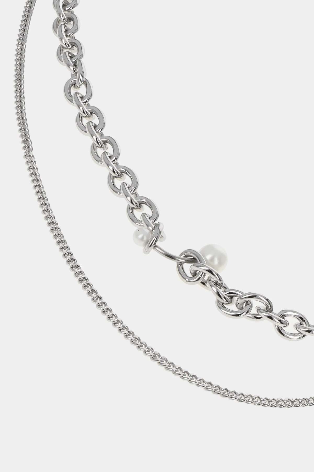 Justine Clenquet Chase Necklace - Silver | Garmentory