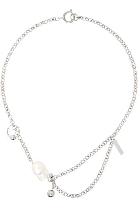 アクセサリー JUSTINE CLENQUET JOE CHOKER Justine Clenquet Joe Choker - Silver | Garmentory