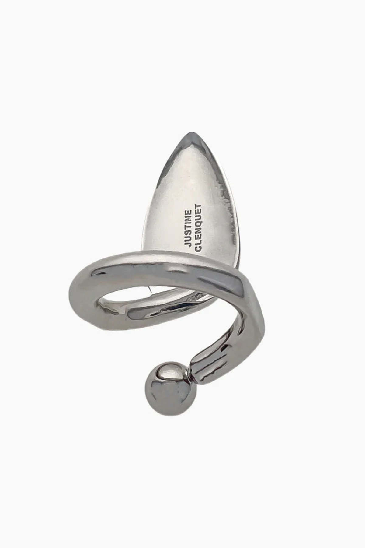 Justine Clenquet Luce Crystal Nail Ring - Image 4 of 4