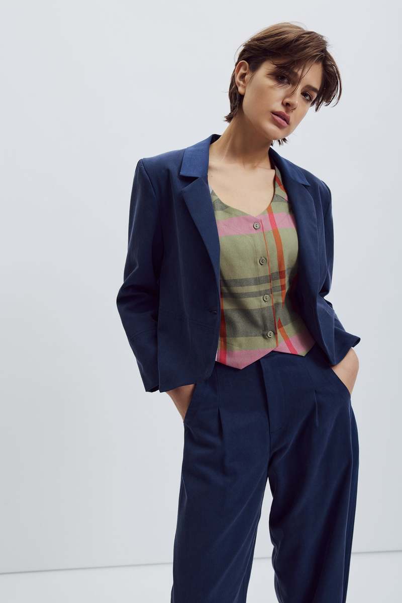 Eve Gravel Atali Blazer