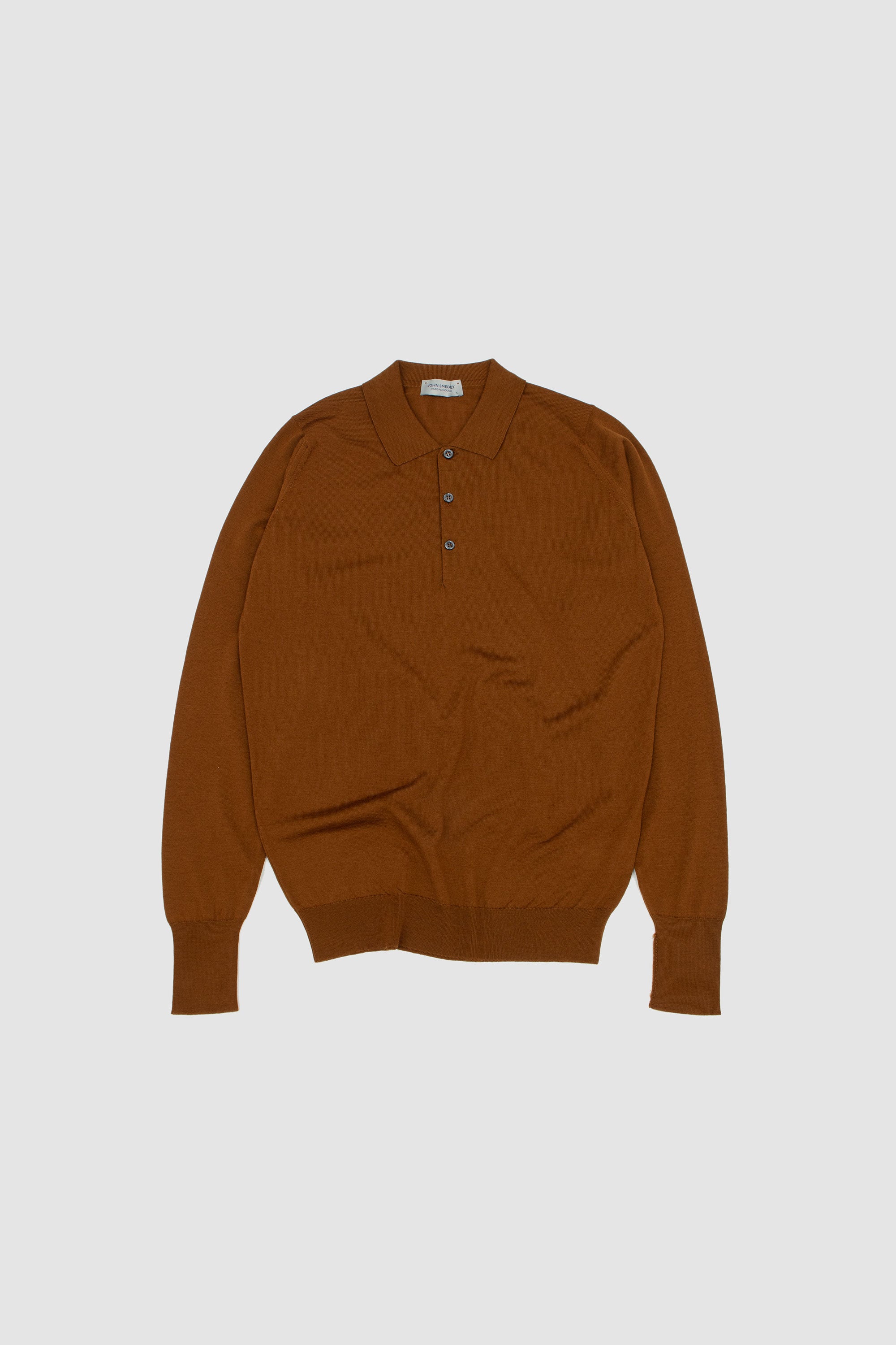 John Smedley Cotswold Extra Fine Merino Wool Polo Shirt | Garmentory