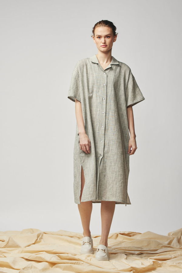 Devlyn Van Loon Shirtdress Sample Dress