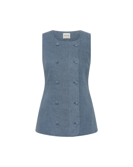 BLESS n°69 SS2021 Liningvest Bless Lining Vest in Blue | Lyst