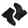ALL BLACK Overlap Lug Boot - Thumbnail 7