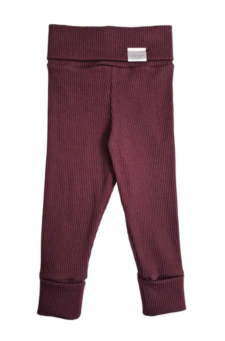 kids Misha & Puff Rib Longies - Rose Gold | Garmentory