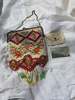 Vintage Rose Garden Edwardian Beaded Purse - Cream - Thumbnail 3