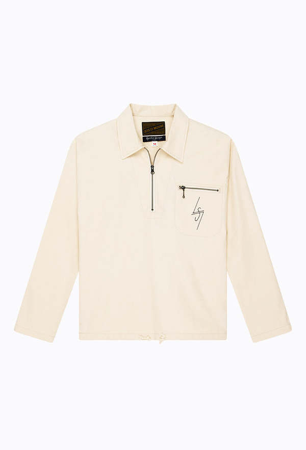 Deus Specter Smock Shirt - Natural Deus Specter Smock Shirt - Natural