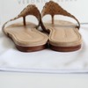 Veronica Beard Sylie Perforated Suede Thong Sandals - Thumbnail 5