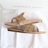 Veronica Beard Sylie Perforated Suede Thong Sandals - Thumbnail 6