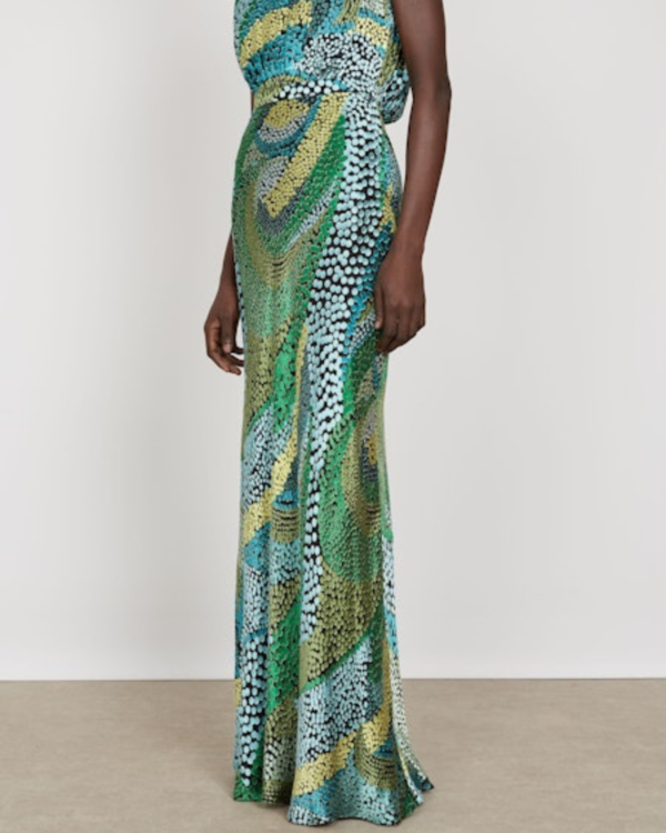 Saloni Fleur Dress - Jungle | Garmentory Saloni Fleur Dress - Jungle | Garmentory