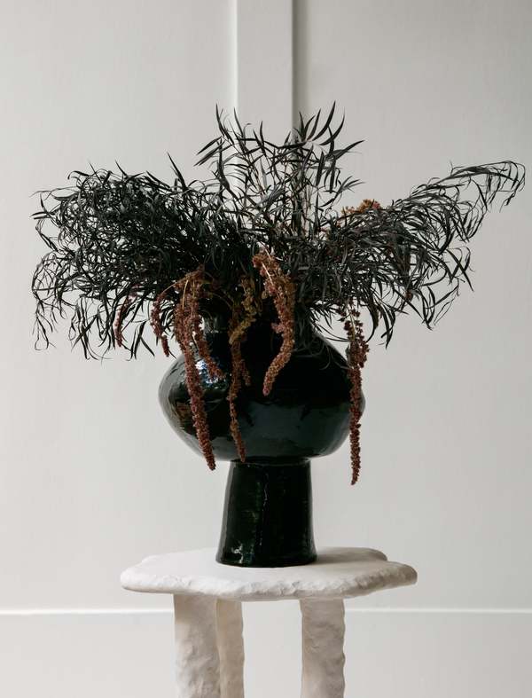 Nathalee Paolinelli Pedestal Orb Vessel