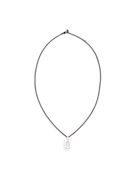 Ernest W. Baker Agate Pearl Necklace - Black | Garmentory