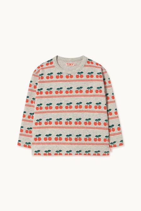 Kids Soor Ploom Flutter Tee - Stripe Eucalyptus | Garmentory