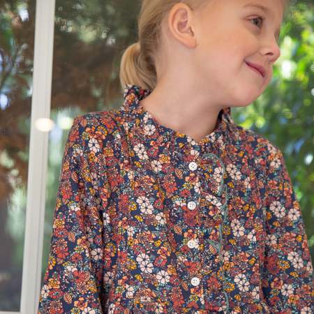 Kids Apolina Ina Dress - Lounger Stripe | Garmentory