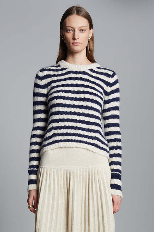 ELEVEN SIX Ava Stripe Sweater