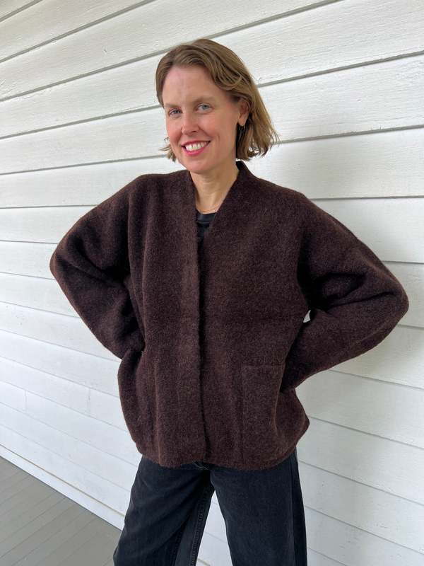 Lauren Manoogian Double Face Cardigan | Garmentory