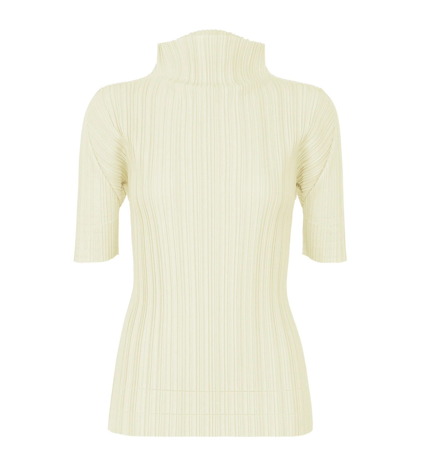 Pleats Please by Issey Miyake Soft Pleats Top - Cream | Garmentory