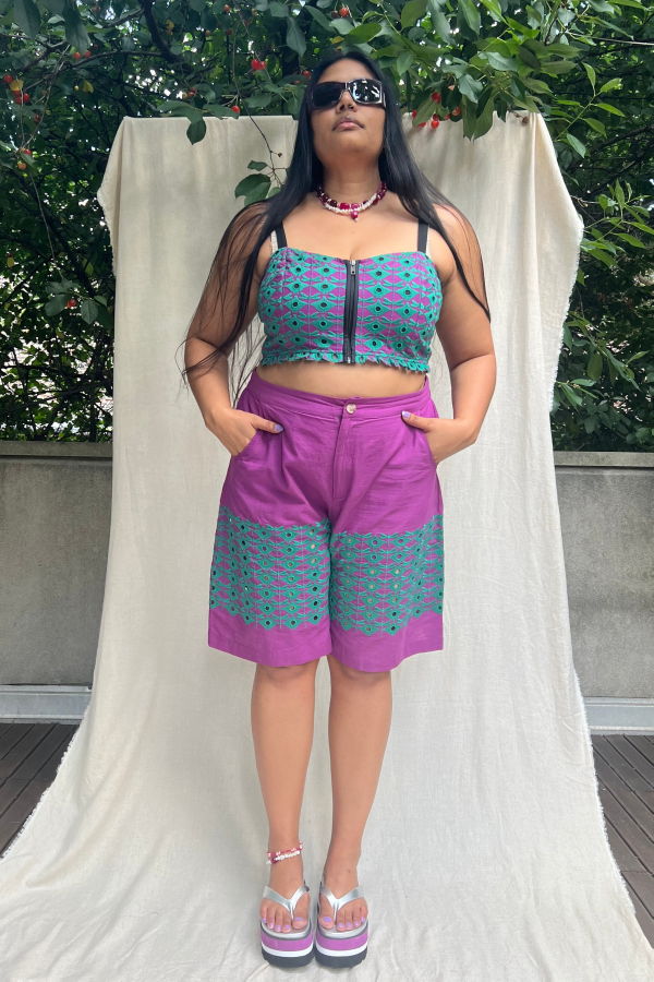 abacaxi Bermuda Short