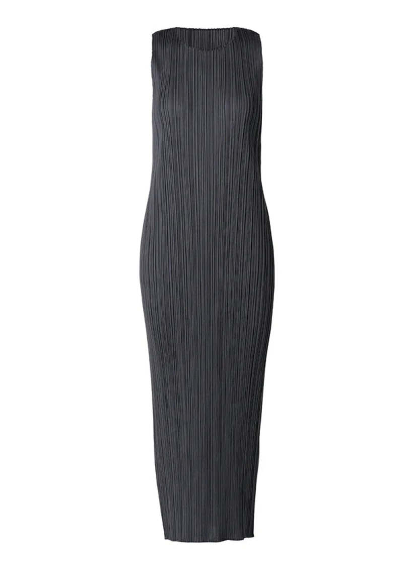 Pleats Please by Issey Miyake Basics Dress - Black | Garmentory