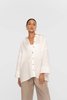 dalthelabel Linen Oversized Shirt - Thumbnail 10