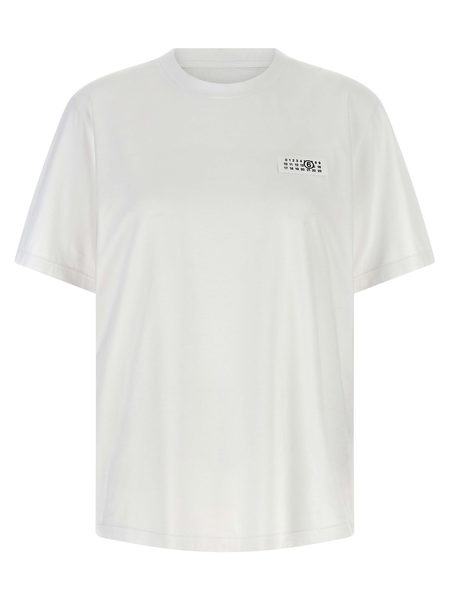 MM6 マルジェラ LUCKYBISCUITS Tシャツ MM6 Maison Margiela Lucky Biscuits T-Shirt - white | Garmentory