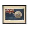 Antique Curiosities British Flag in Black and Gold-Beaded Frame Framed Print - Thumbnail 1