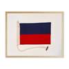 Antique Curiosities Flag Framed Print - Red/Navy - Thumbnail 1