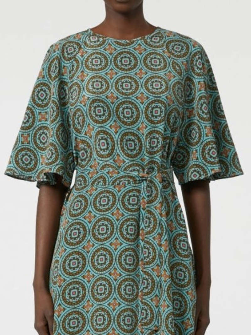 Weekend Max Mara Silk Crepe De Chine Dress