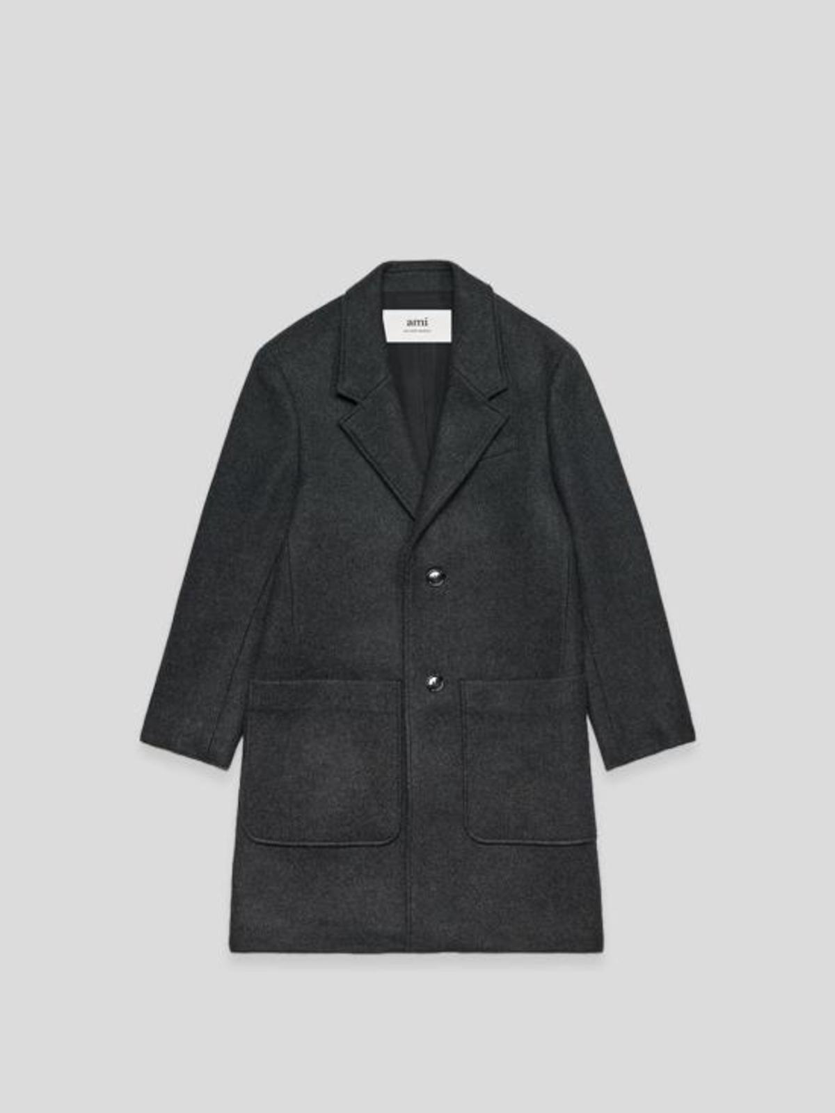 AMI Gray Coat - Gray - Image 2 of 2