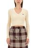 Vivienne Westwood Bea V Sweater - Off White - Thumbnail 1