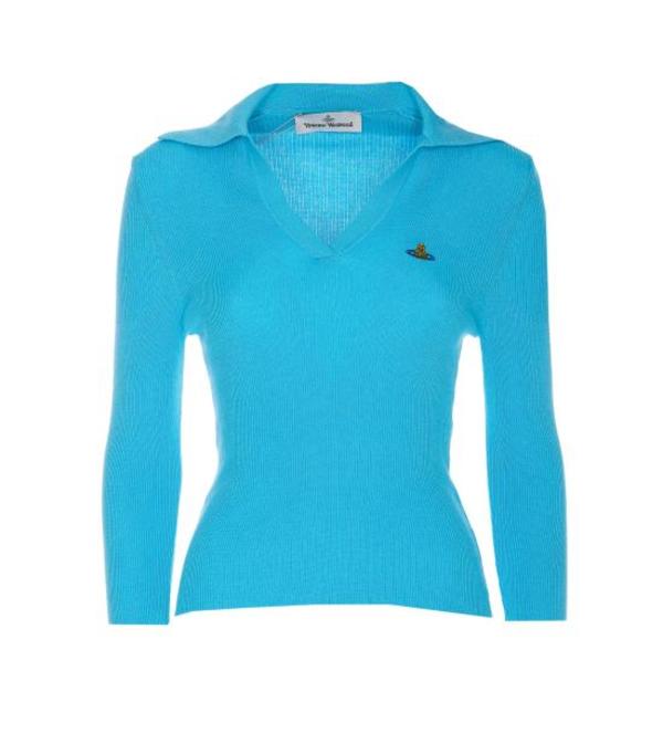 Vivienne Westwood Marina Sweater - Turquoise