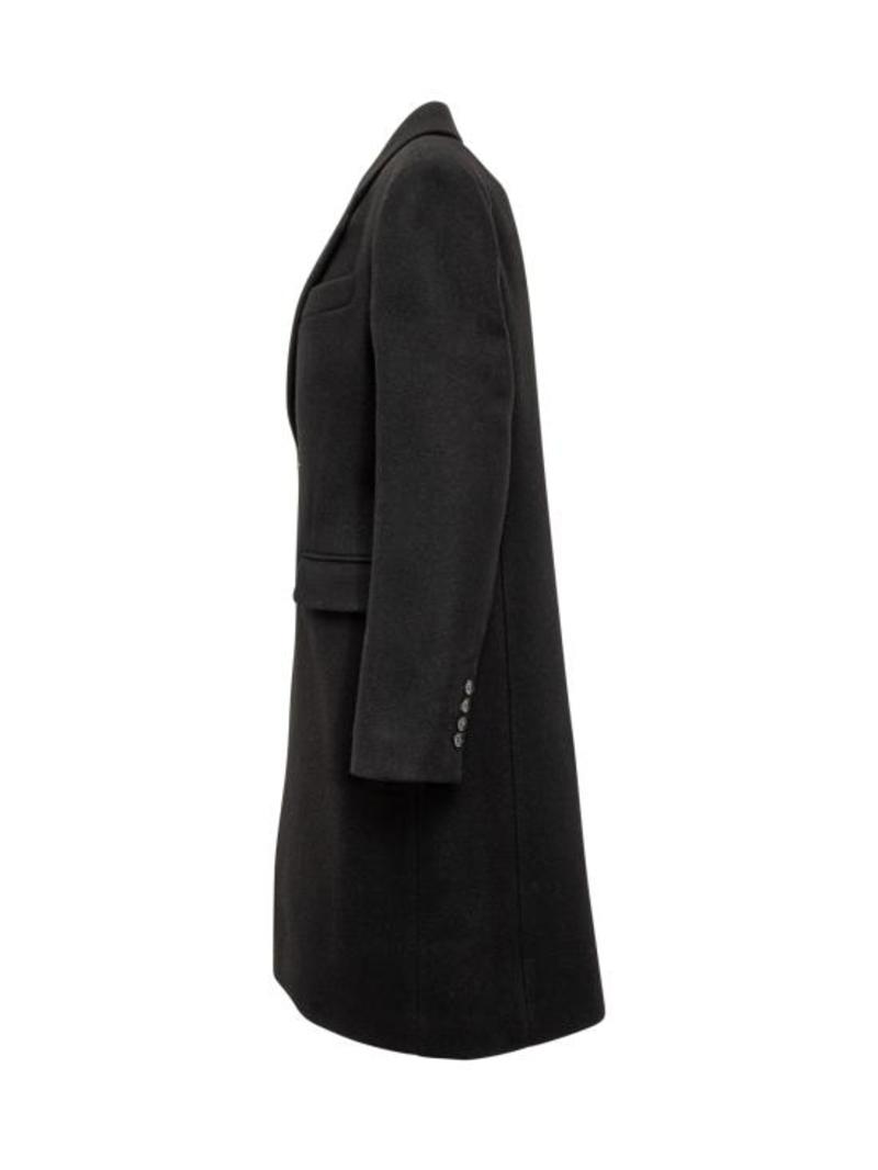 AMI FCO010WV0049001 Coat - Black