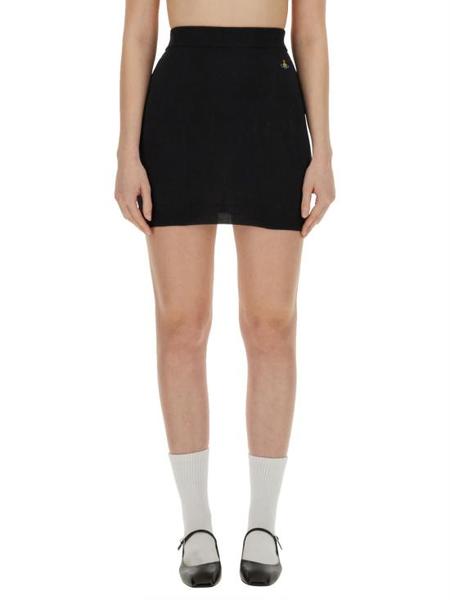 Marni Voluminous Skirt With Elastic Waistband - Black