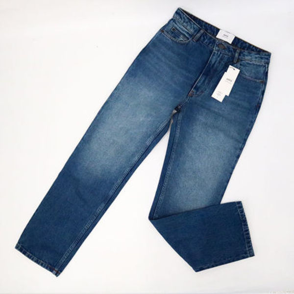 AMI FTR020DE0001480 Denim Pants - Blue