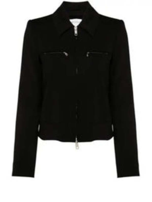 MAX MARA Denim Jacket - Black